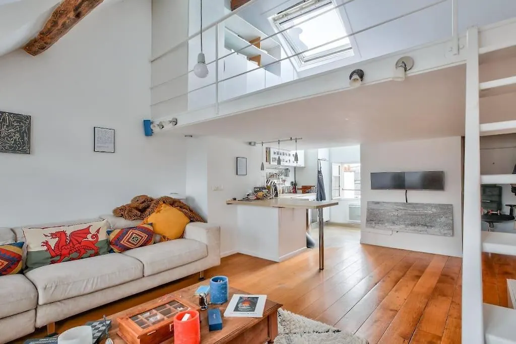 Magnifique Duplex Avec Vue Sur La Tour Eiffel Apartment Paris 0*,