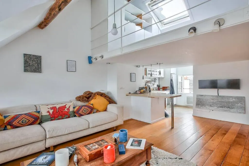 Magnifique Duplex Avec Vue Sur La Tour Eiffel Apartment Paris
